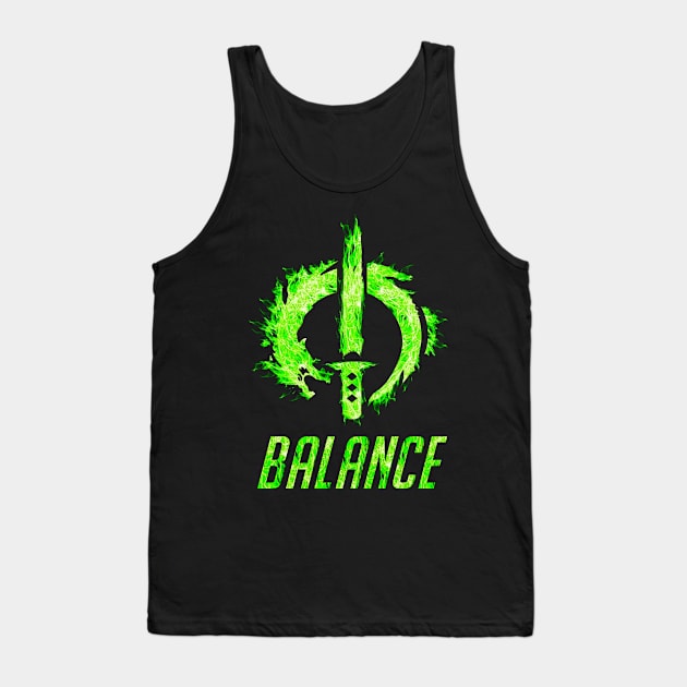 Balance Tank Top by PluginTees